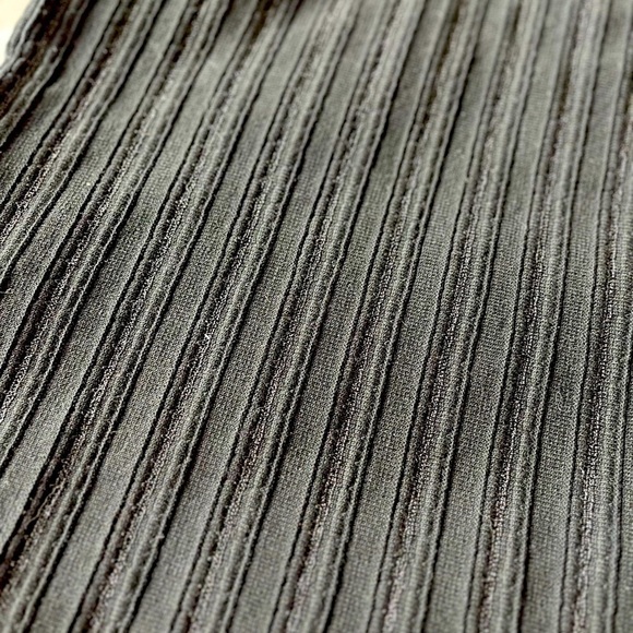 Twin-set Knitted Crop Trousers Black & Metallic Size Small - Picture 7 of 11